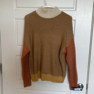 Color block sweater, Size S, Primark